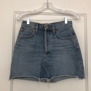AGOLDE DENIM SKIRT